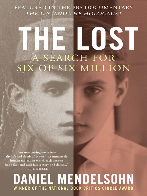 Title details for The Lost by Daniel Mendelsohn - Available